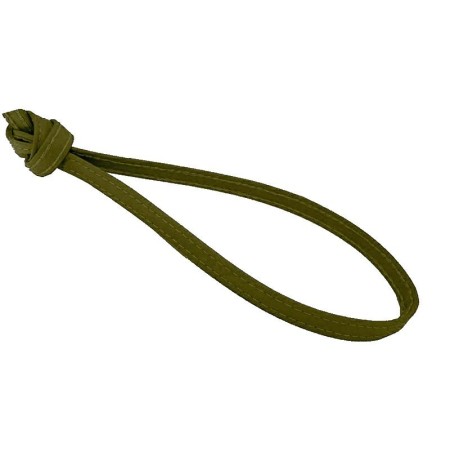 Pasek skaj przeszywany  10mm khaki