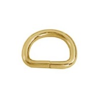 Półkole kaletnicze   20/4 mm złoto .